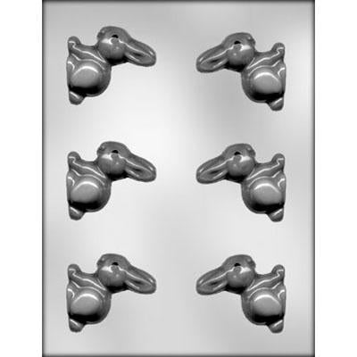BUNNY 2⅜" 3D CHOCOLATE MOLD Product #90-2320 - Papagino Foods Inc.