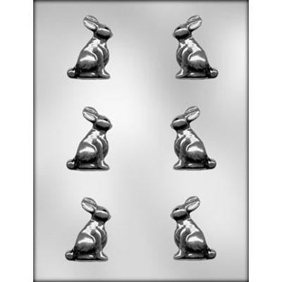 BUNNY 2" 3D CHOCOLATE MOLD Product #90-2376 - Papagino Foods Inc.