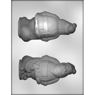 Santa 6⅜" 3D Chocolate Mold # 90-4320 - Papagino Foods Inc.