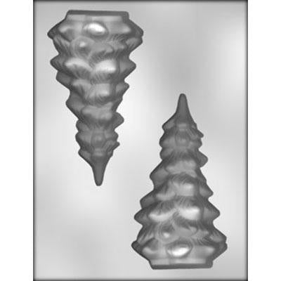 Tree 5¾" 3D Chocolate Mold # 90-4326 - Papagino Foods Inc.