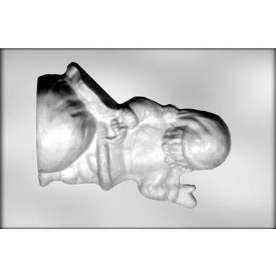 Santa (Back) 10" Chocolate Mold # 90-4403 - Papagino Foods Inc.