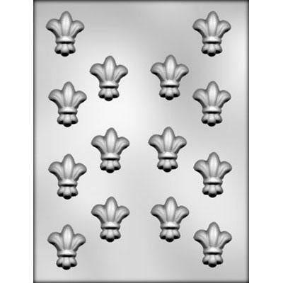 Fleur De Lis 1½" Chocolate Mold # 90-5006 - Papagino Foods Inc.