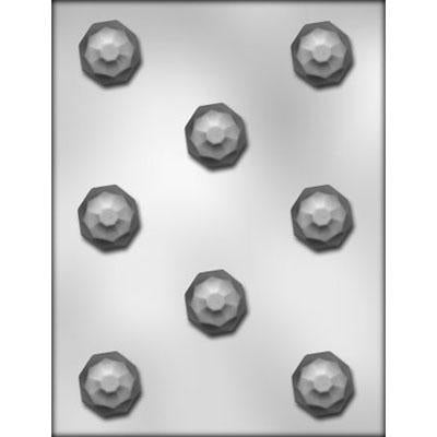 Faceted Dome 1¼" Chocolate Mold # 90-5670 - Papagino Foods Inc.