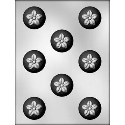 FLOWER BON BON 1⅜" CHOCOLATE MOLD Product #90-5685 - Papagino Foods Inc.