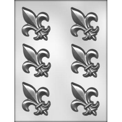 Fleur De Lis 3" Chocolate Mold # 90-5801 - Papagino Foods Inc.