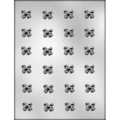 Ribbon Bow ¾" Chocolate Mold # 90-8036 - Papagino Foods Inc.