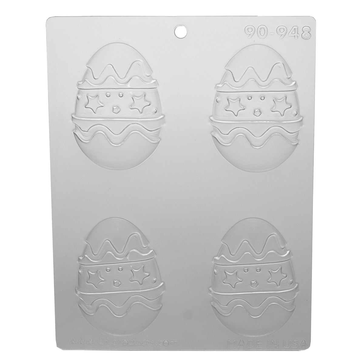 EASTER EGG CHOCOLATE MOLD Product #90-948 - Papagino Foods Inc.