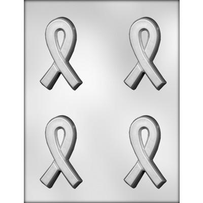 Awareness Ribbon Thick Chocolate Mold # 90-9625 - Papagino Foods Inc.