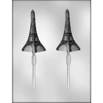 Eiffel Tower Sucker Chocolate Mold # 90-9821 - Papagino Foods Inc.