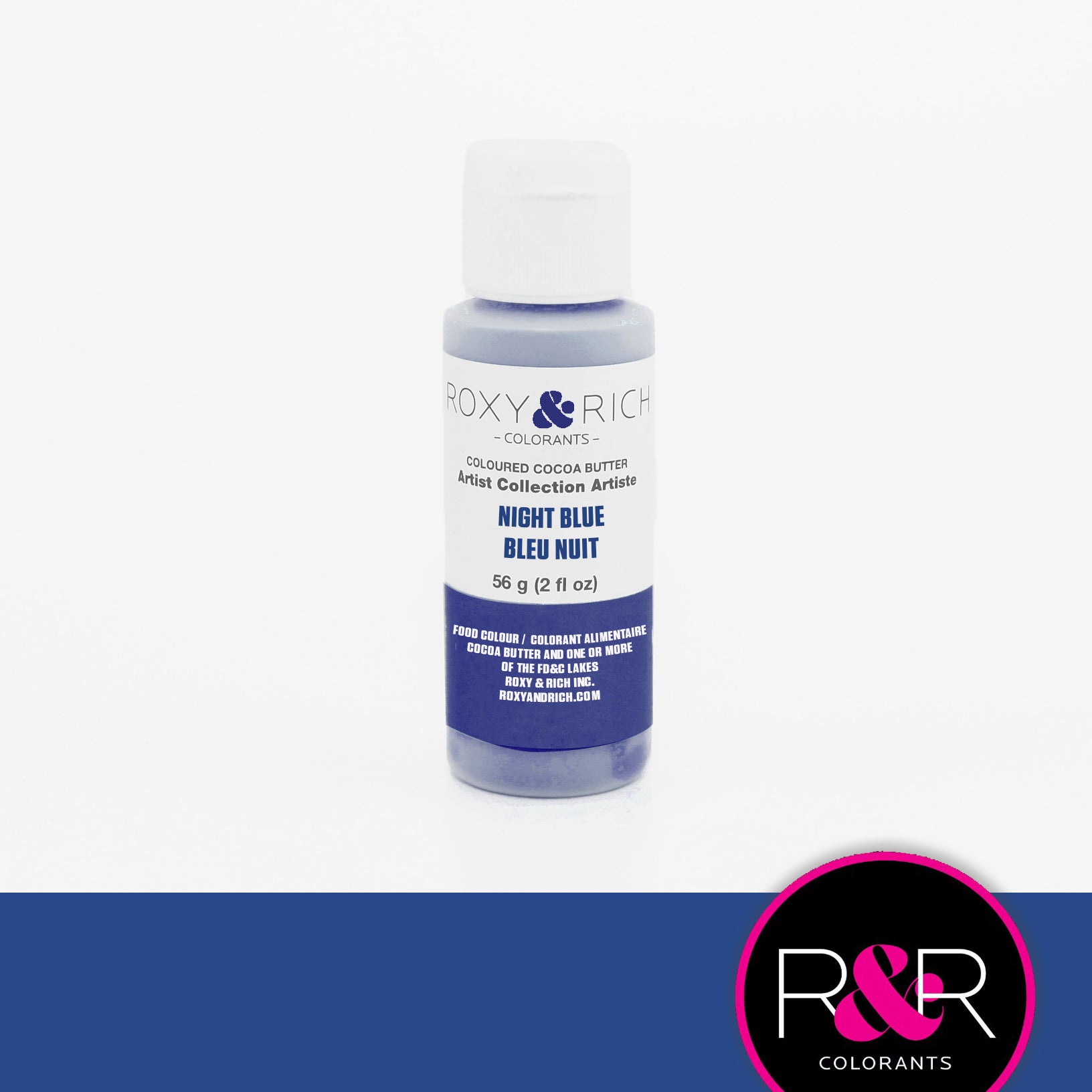 Roxy & Rich Cocoa Butter Night Blue (# BC2-009) - 2 OZ - Papagino Foods Inc.