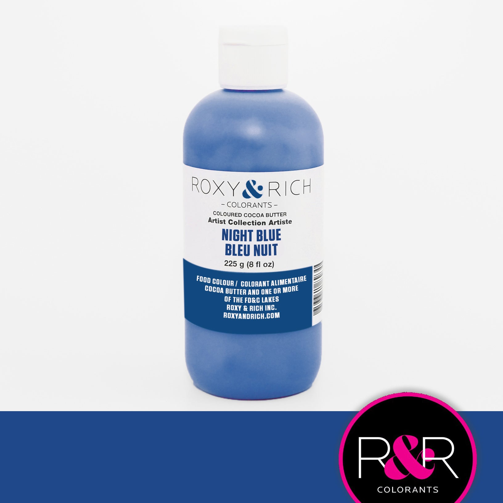 Roxy & Rich Cocoa Butter Night Blue (# BC8-009 ) - 8 OZ - Papagino Foods Inc.