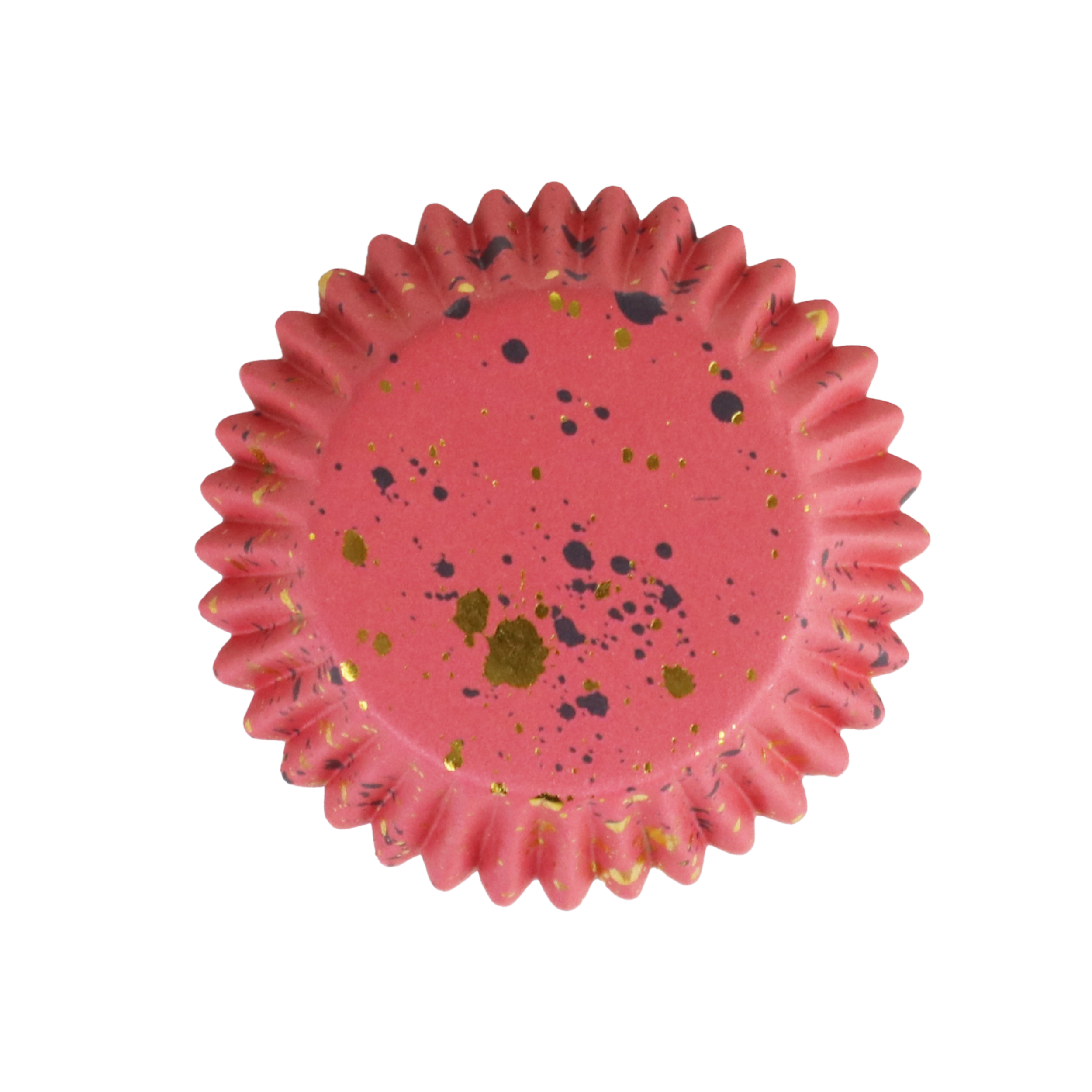 Pink & Gold Cupcake cases foil Lined PK/30 (Product # BC839) PME
