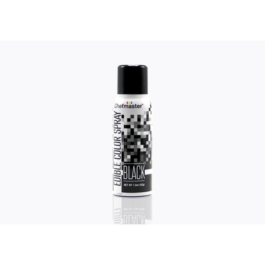 Chefmaster Edible Spray Paint Black (# 3610) 1.5 OZ - Papagino Foods Inc.