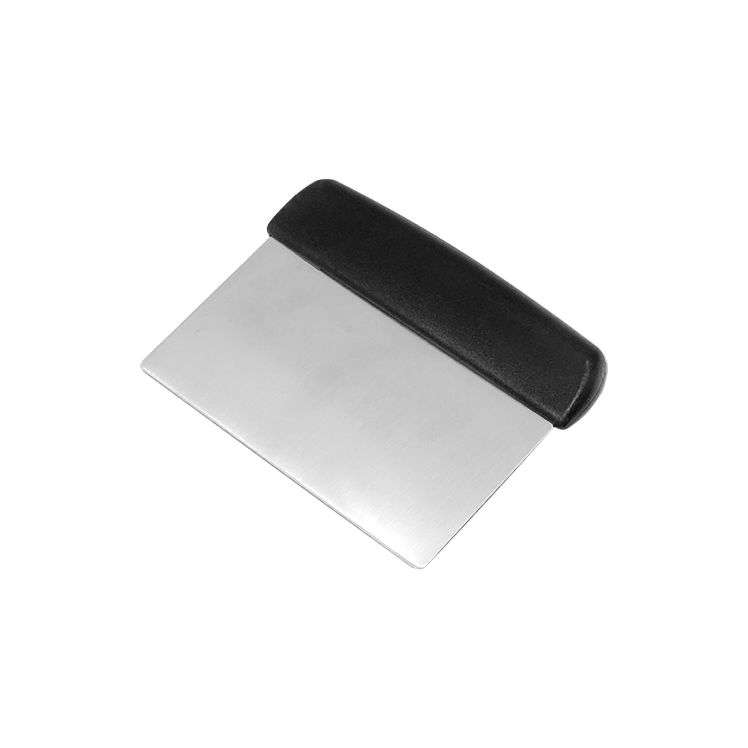 Fat Daddio, Stainless Steel, Bench Scraper, 4 1/2 in x 6 in Wide (BS-456) - Papagino Foods Inc.