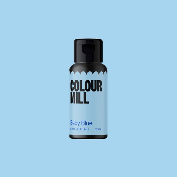 Colour Mill Aqua Blend Colouring 20 ml Baby Blue - Papagino Foods Inc.