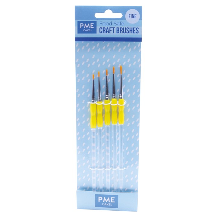 Fine Craft Brushes Set of 5 # CB1009 - Papagino Foods Inc.