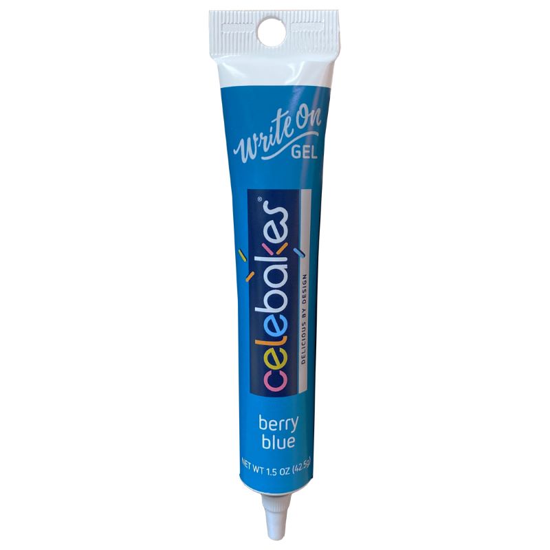 Berry  Blue Write-On Gel,1.5 oz Product - Papagino Foods Inc.