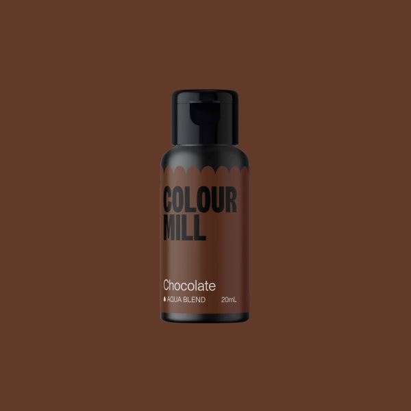 Colour Mill Aqua Blend Colouring 20 ml Chocolate - Papagino Foods Inc.