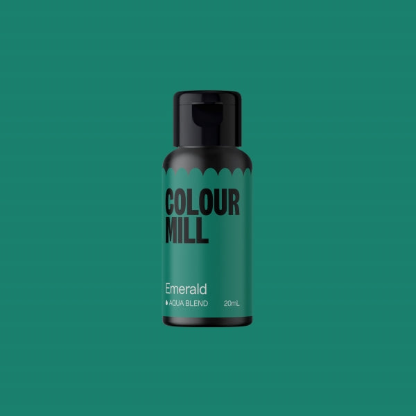 Colour Mill Aqua Blend Colouring 20 ml Emerald - Papagino Foods Inc.