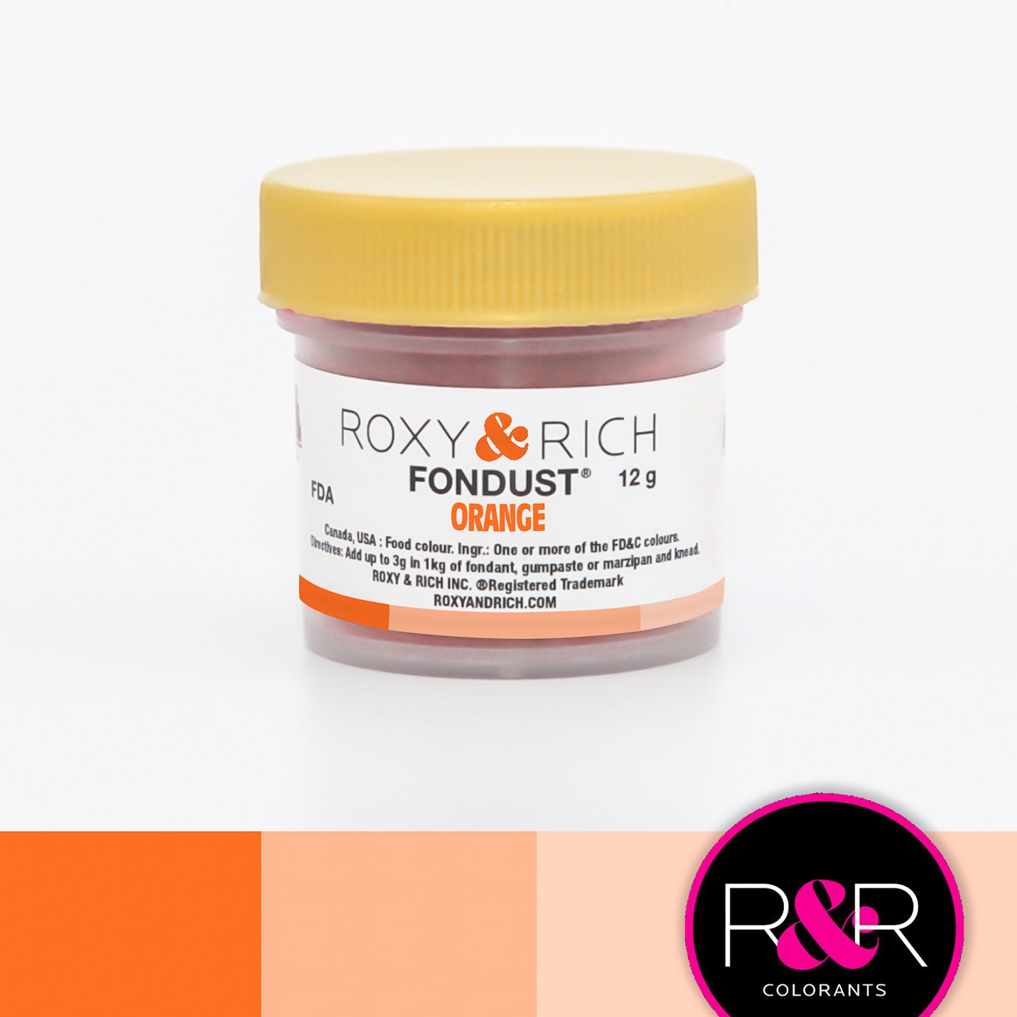 Roxy & Rich Orange (# F15-007) 12 G - Papagino Foods Inc.