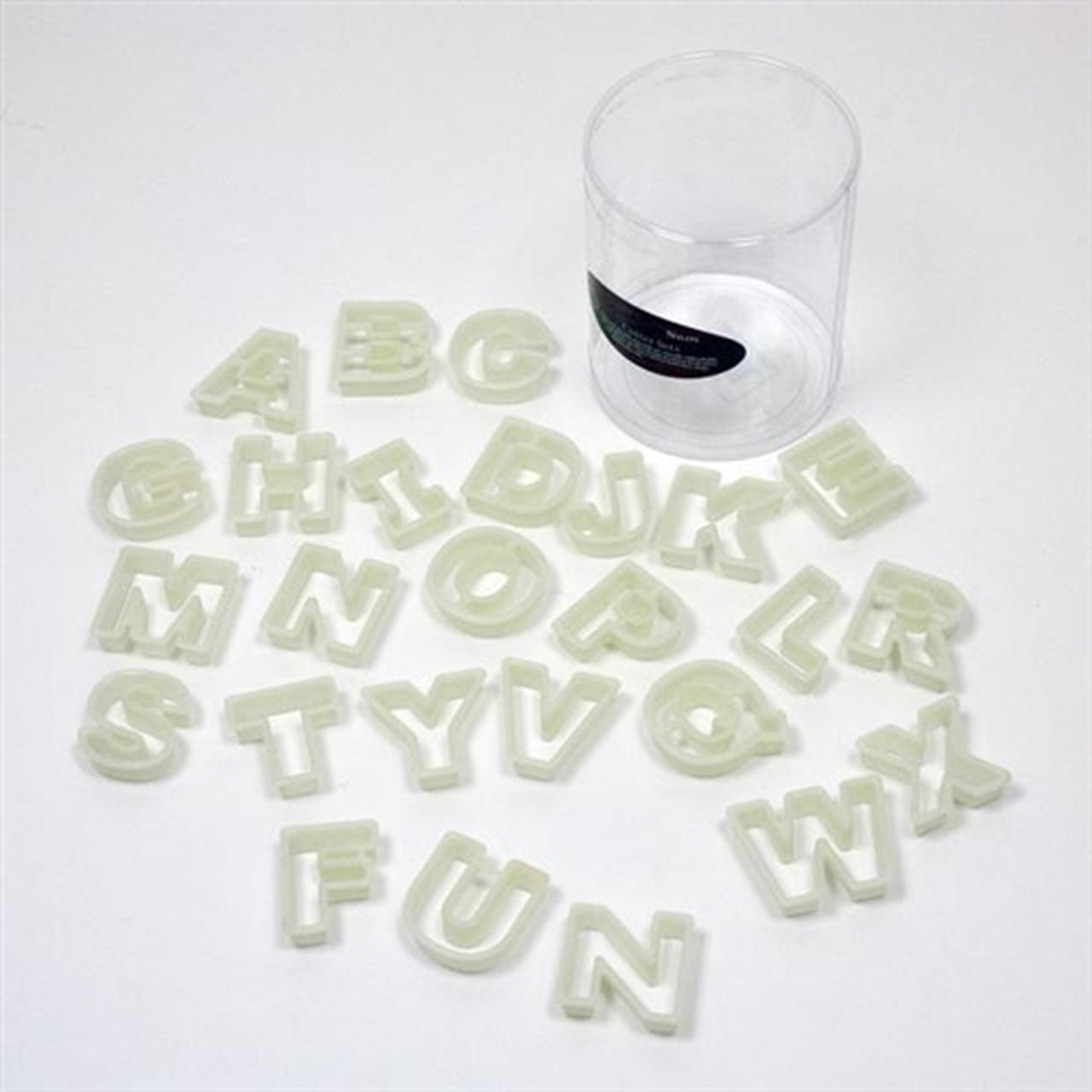 Fat Daddio Alphabet Cutter Set (CKC-8004) - Papagino Foods Inc.
