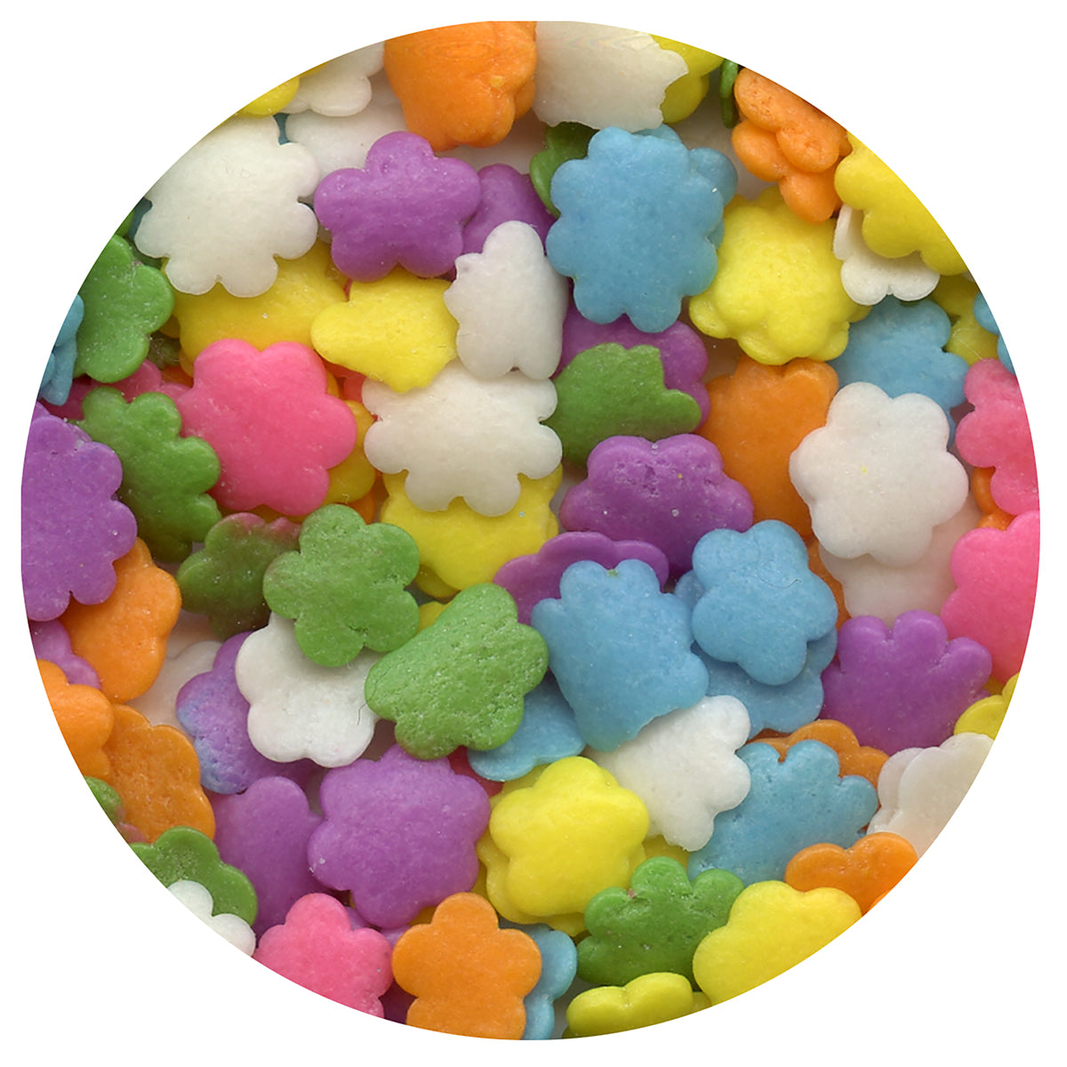 Celebakes Daisy Shapes Edible Confetti, 2.4 oz - Papagino Foods Inc.