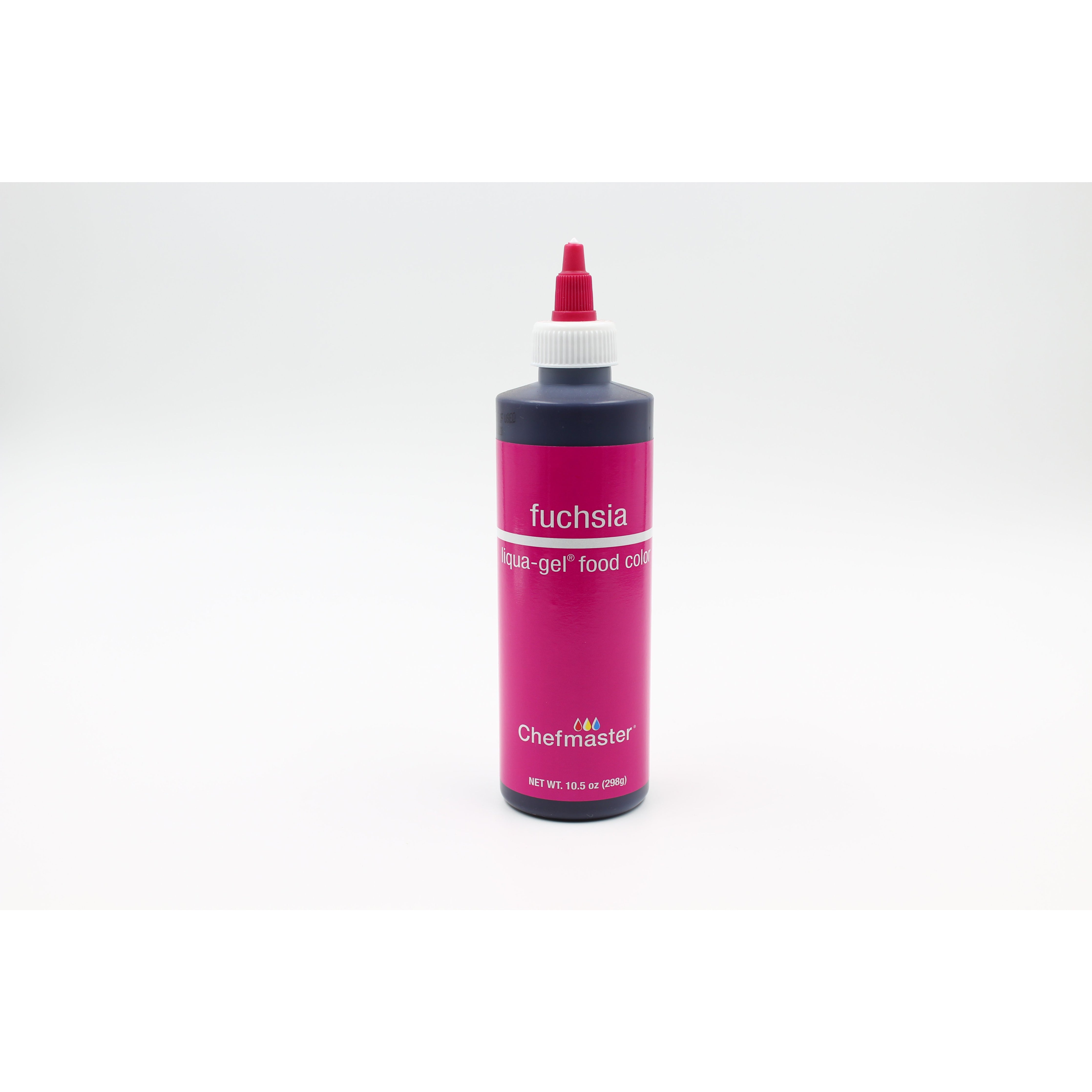 Chefmaster Fuchsia Liqua-Gel Food Coloring (# 5459)10.5 OZ - Papagino Foods Inc.