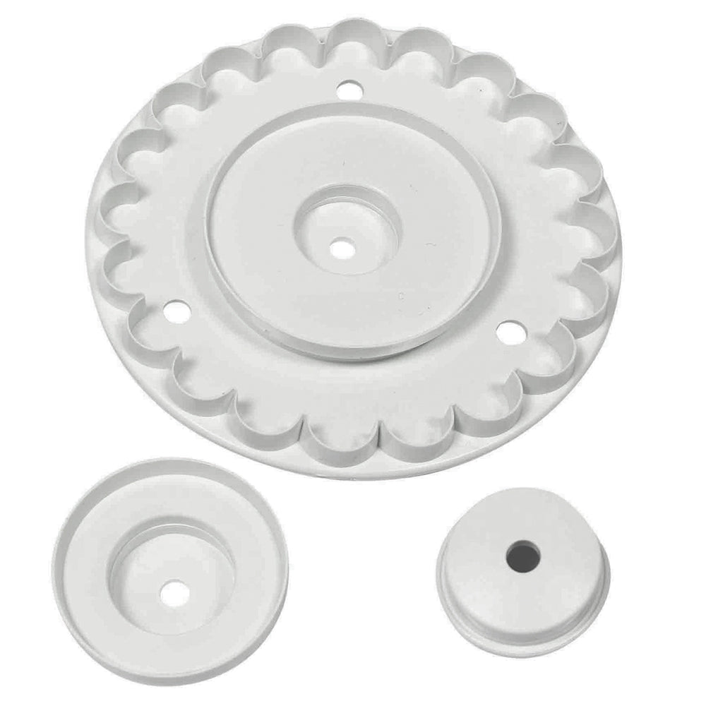 Classic Shapes Cutters - Garrett Frill Cutter Pk/3 (85mm / 3.3”) #GF241 - Papagino Foods Inc.