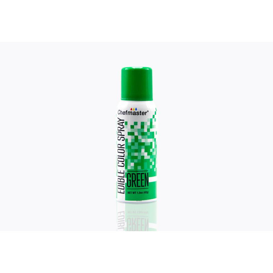 Chefmaster Edible Spray Paint Green (# 3617) 1.5 OZ - Papagino Foods Inc.