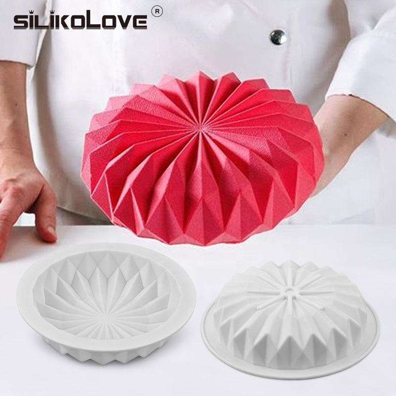 Silicone Molds Baking for Mousse Cake, 3D Baking Molds Dessert Molds for  Pastry Truffle Pudding Jelly Cheesecake, Donut Shape, 6-Cavity