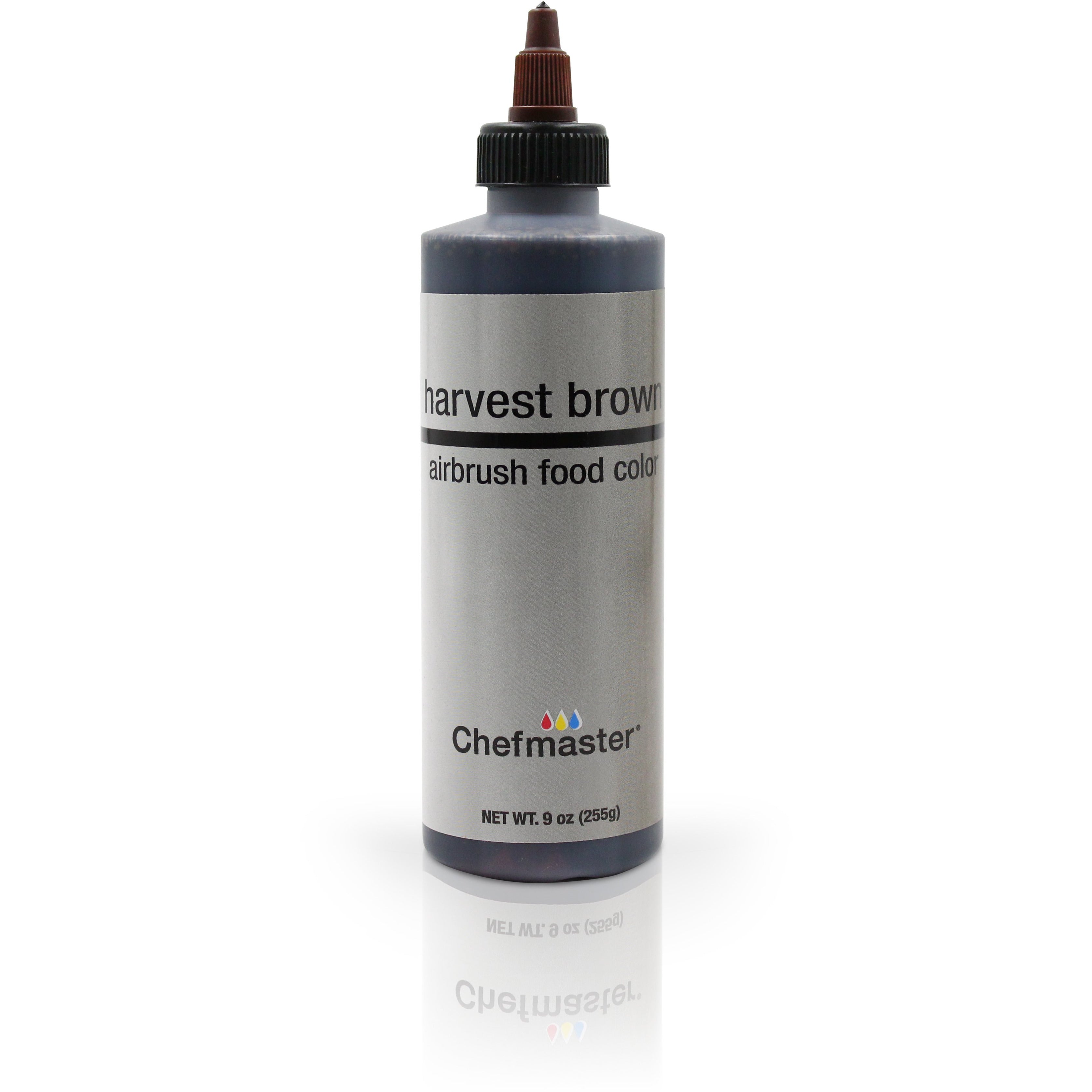 Chefmaster Harvest Brown Airbrush Food Coloring (# 3188) 9.0 OZ - Papagino Foods Inc.