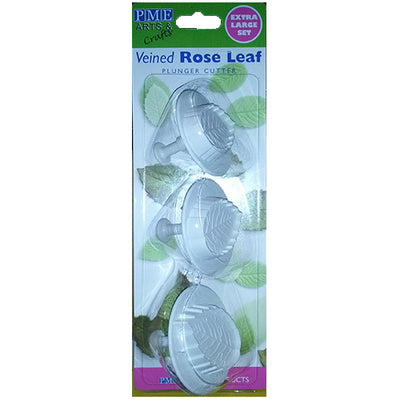 PME Vein Rose Leaf Plunger Cutter XL Set - Papagino Foods Inc.
