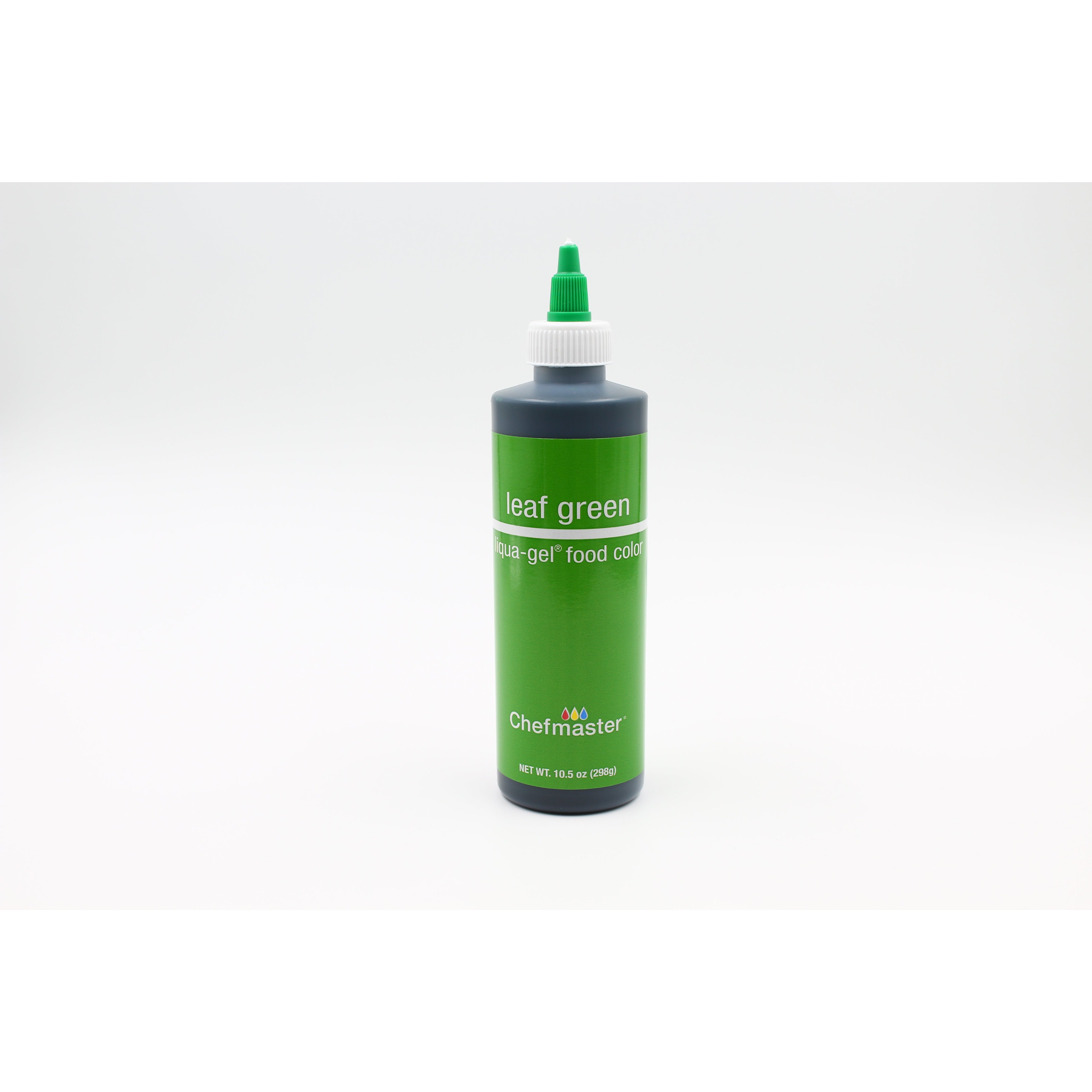 Chefmaster Leaf Green Liqua-Gel Food Coloring (# 5435) 10.5 OZ - Papagino Foods Inc.