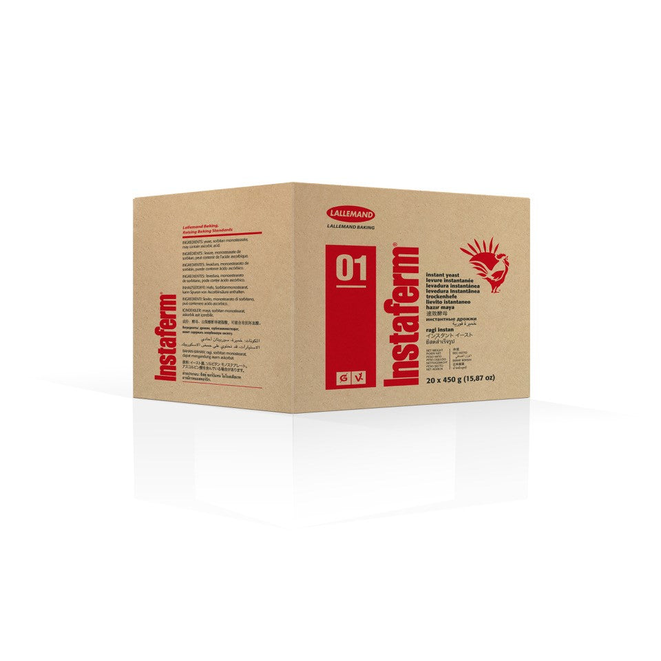 Lallemand Dry Yeast 20 x 1 lb (Master Case) **BBD Nov 2026** - Papagino Foods Inc.