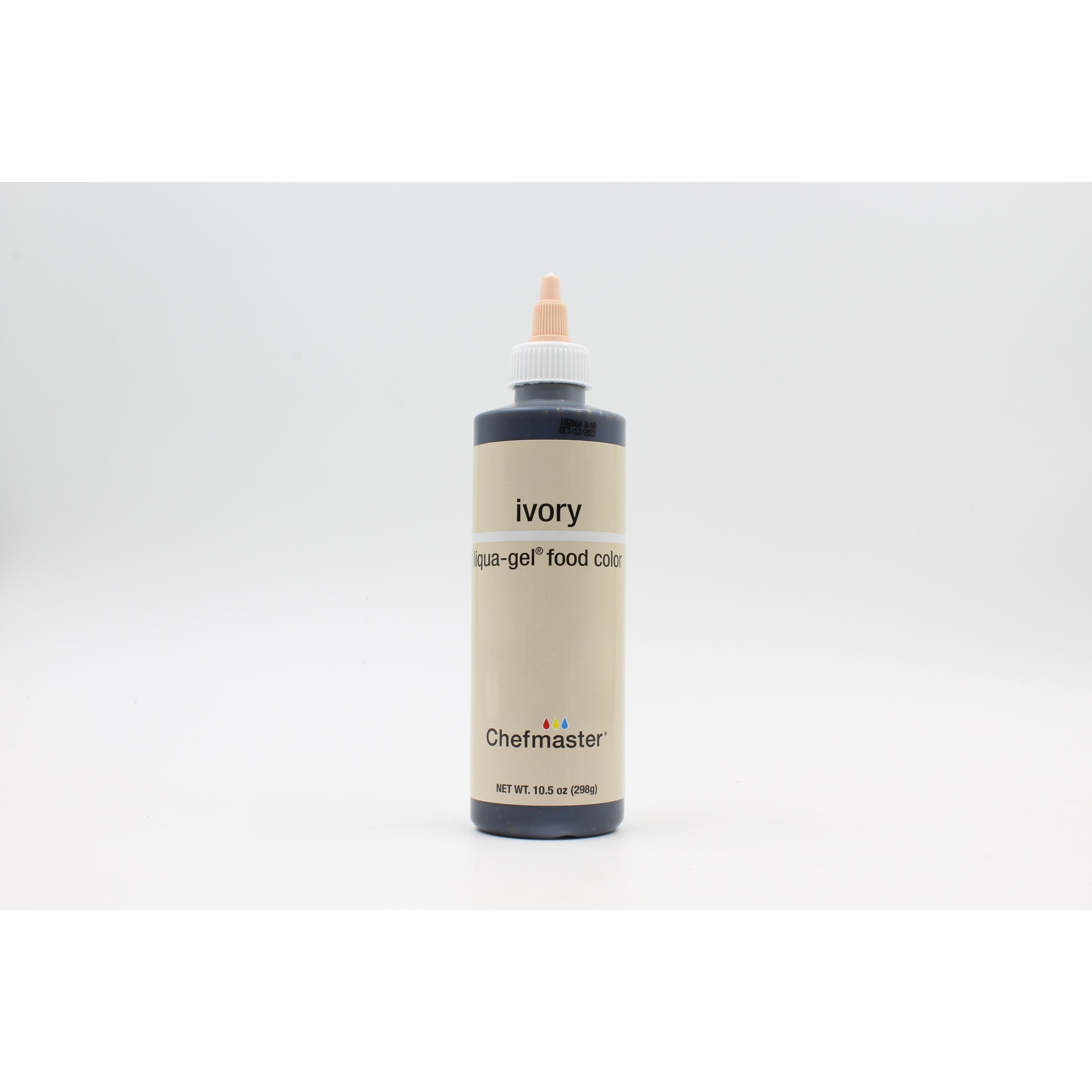 Chefmaster Ivory Liqua-Gel Food Coloring (# 5439) 10.5 OZ - Papagino Foods Inc.