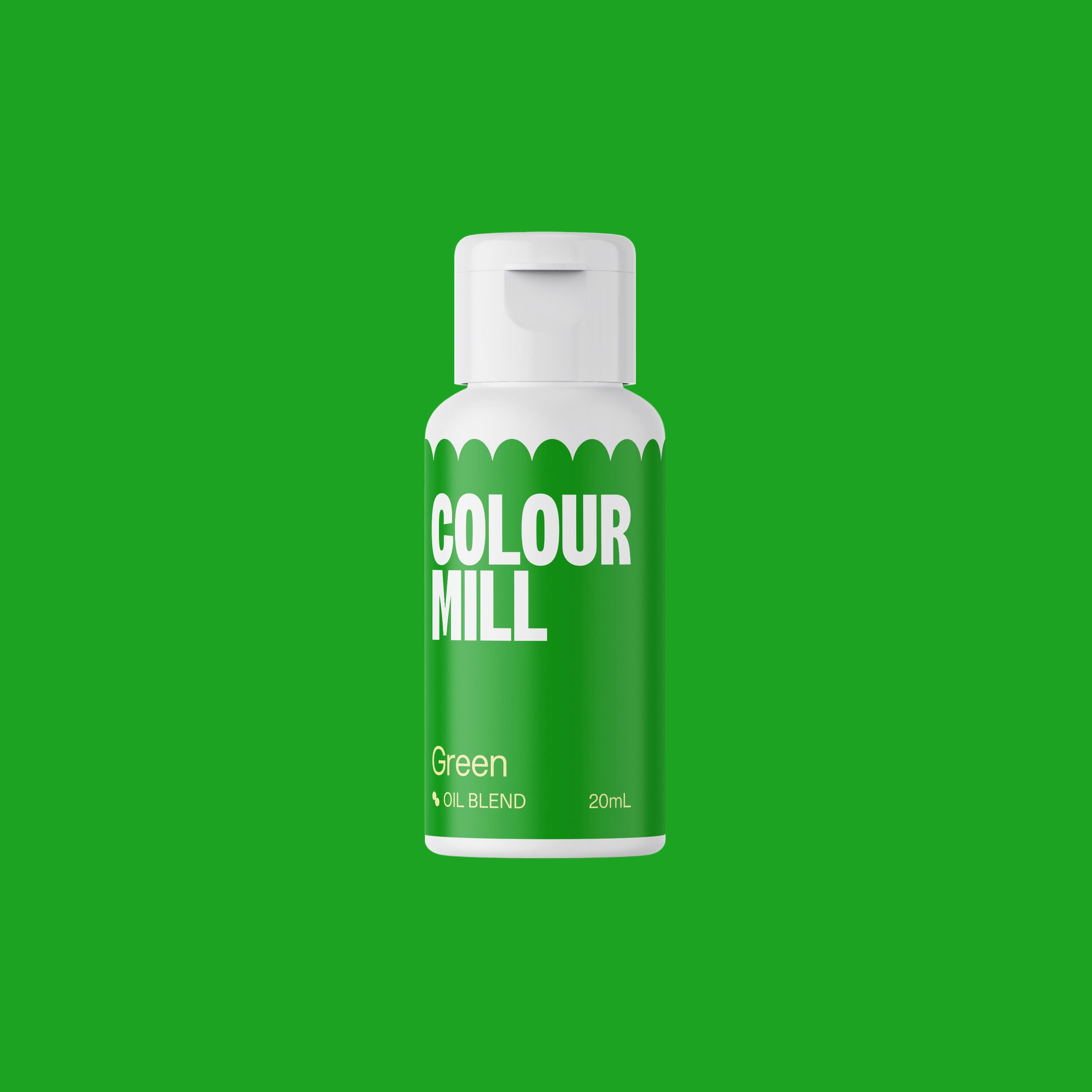 Colour Mill Oil Based Colouring 20 ml Green - Papagino Foods Inc.