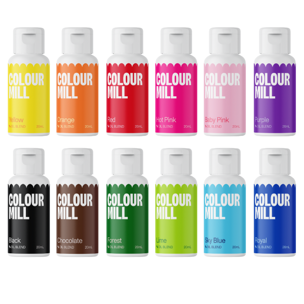 Colour Mill Oil Based Colouring 20ml Kickstarter Pack - Papagino Foods Inc.