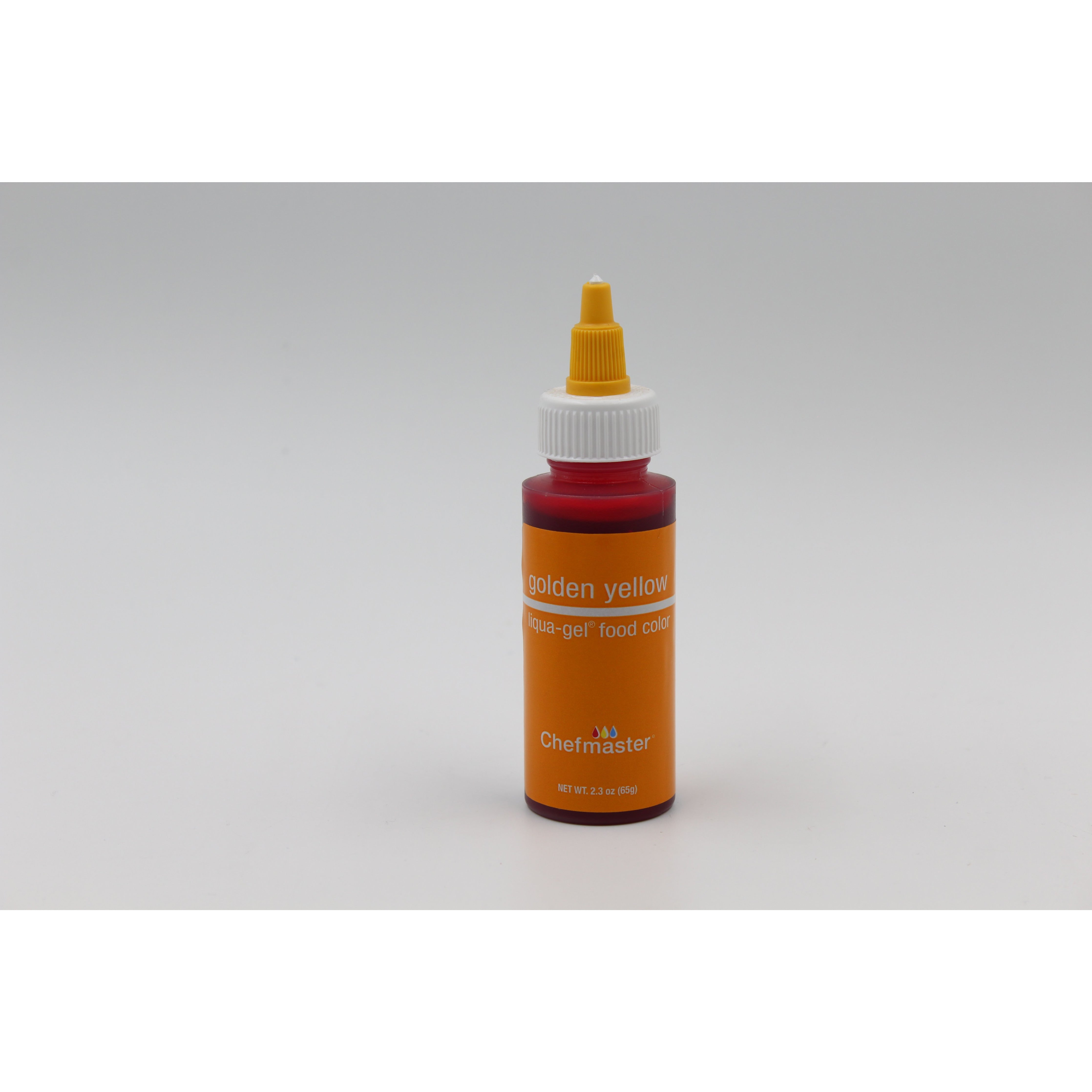 Chefmaster Golden Yellow (EGG) Liqua-Gel Food Coloring(#5026), 2.3 OZ - Papagino Foods Inc.