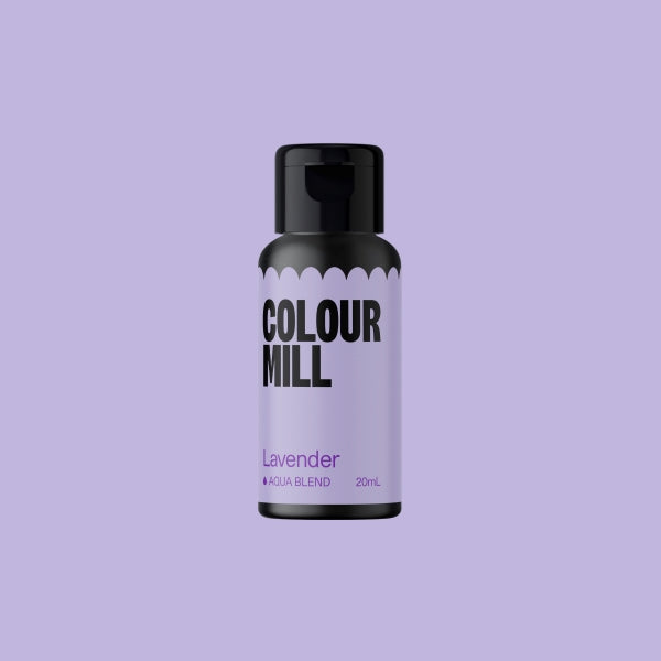 Colour Mill Aqua Blend Colouring 20 ml Lavender - Papagino Foods Inc.