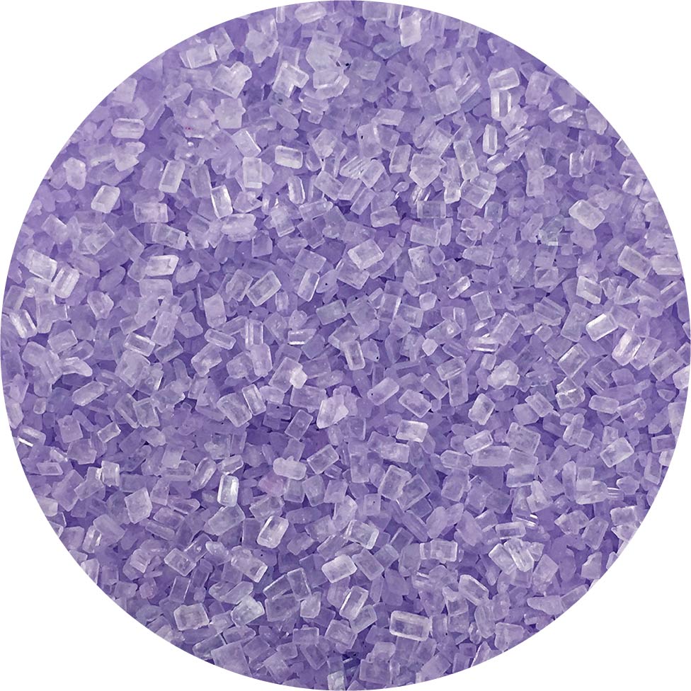 Celebakes Lilac Sugar Crystals, 4 oz. Product #7500-785048 - Papagino Foods Inc.