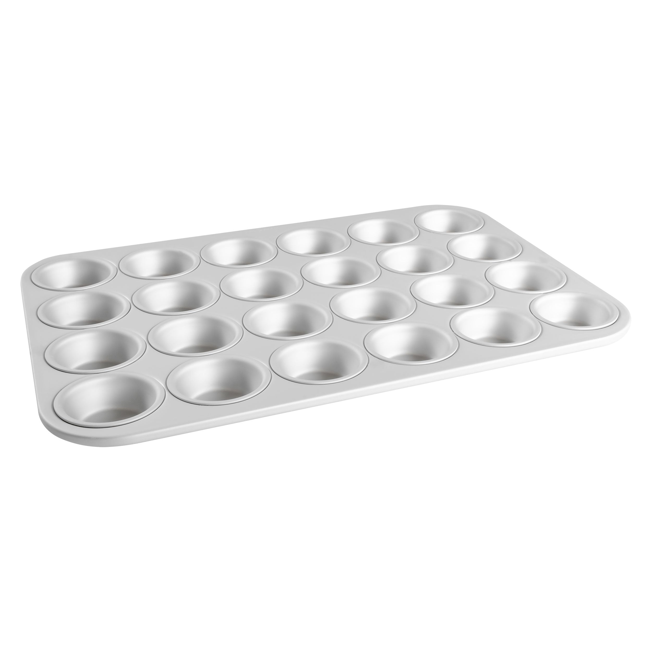 24-Cavity Metal Reinforced Silicone Mini Muffin Pan by Celebrate It™