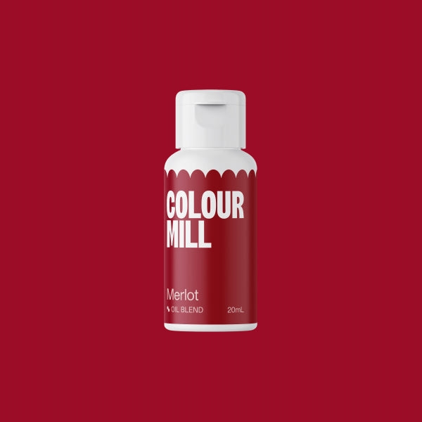 Colour Mill Oil Based Colouring 20 ml Merlot - Papagino Foods Inc.