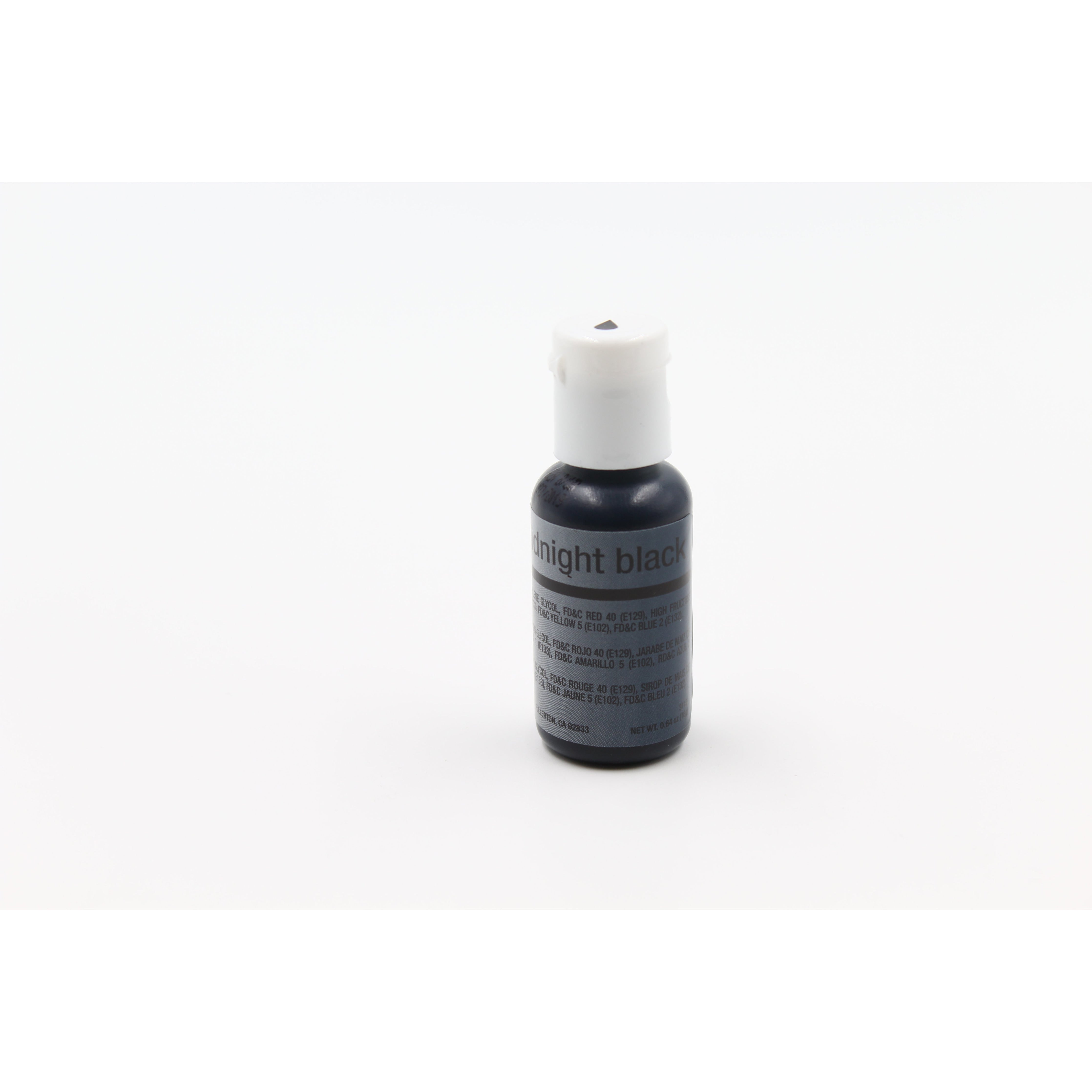 Chefmaster MidNight Black Airbrush Food Coloring (# 3110) 0.64 OZ - Papagino Foods Inc.