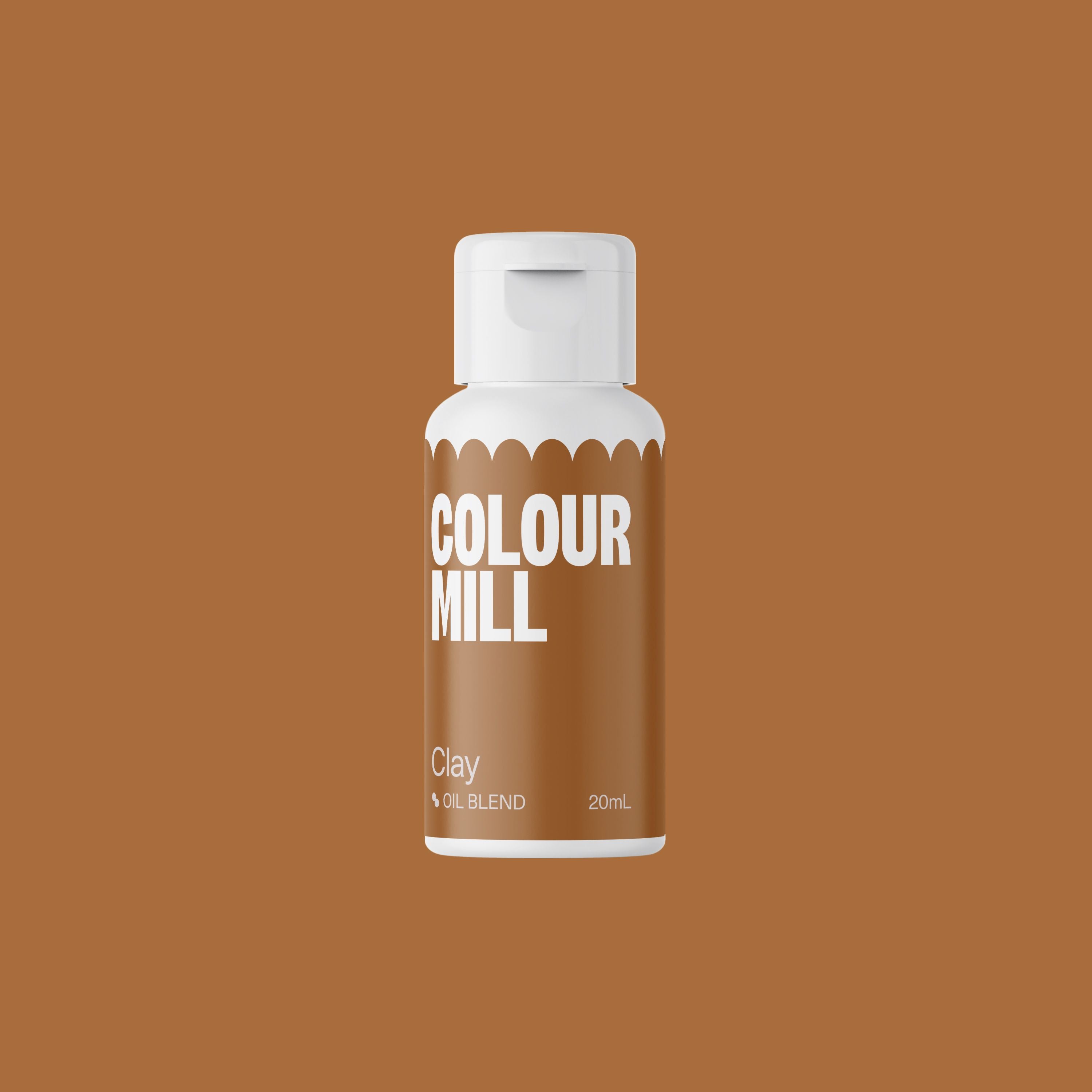 Colour Mill Oil Based Colouring 20 ml Clay - Papagino Foods Inc.