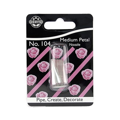JEM Nozzle - Medium Petal / Ruffle #104 #NZ104 - Papagino Foods Inc.
