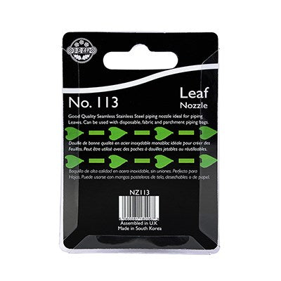 JEM Nozzle - Large Leaf #113 #NZ113 - Papagino Foods Inc.