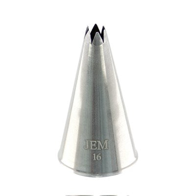 JEM Nozzle - Open Star Tip #16 #NZ16 - Papagino Foods Inc.