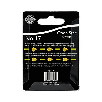 JEM Nozzle - Open Star #17 #NZ17