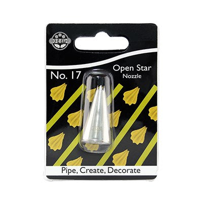 JEM Nozzle - Open Star #17 #NZ17 - Papagino Foods Inc.