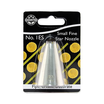 JEM Nozzle - Small Fine Star Savoy Nozzle #1ES #NZ1ES